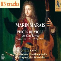 Marin Marais: Pieces de viole .../JORDI SAVALL