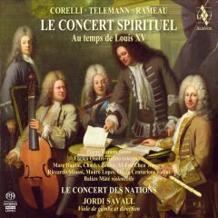 Le concert spirituel. Au temps .../JORDI SAVALL - LES CONCERT DES ...