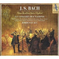 J.S. Bach: Musikalisches Opfer/JORDI SAVALL - LES CONCERT DES ...