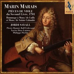 Marin Marais: Pièces de viole .../JORDI SAVALL