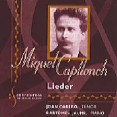 Lieder/MIQUEL CAPLLONCH
