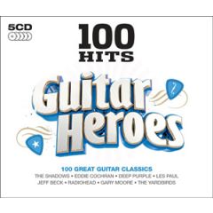 100 HITS GUITAR HEROES (5 CD's)/VARIOS  100 HITS