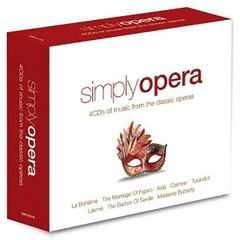 Simply Opera - 4 Cd's of music .../VARIOS CLÁSICA