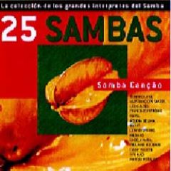 25 Sambas  Samba cançao/VARIOS BRASIL