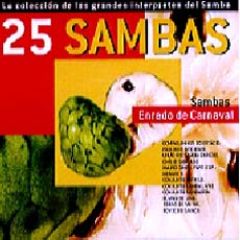 25 Sambas  Enredo De Carnaval./VARIOS BRASIL